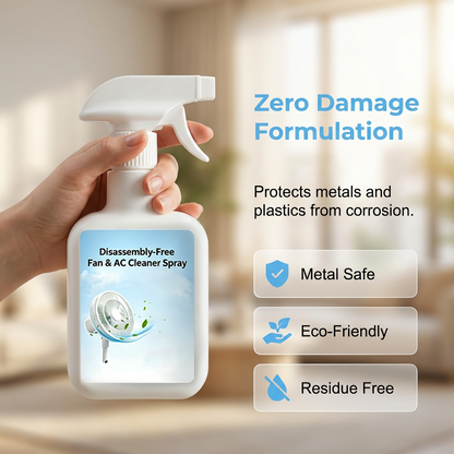 ✨ Deep Clean Fans & AC Units – No-Dismantle Foam Cleaner for Fresh Air! ✨