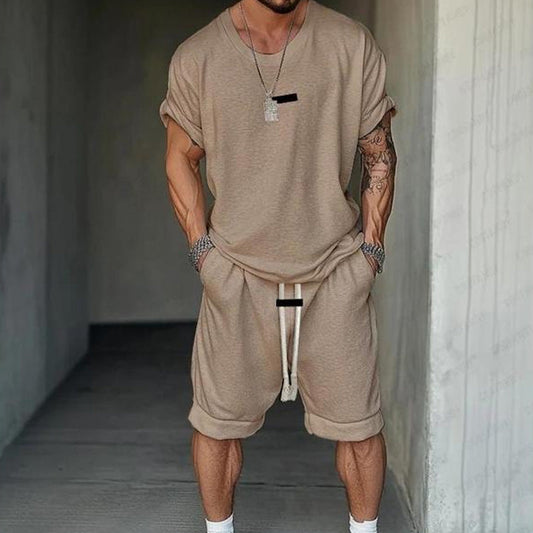 🎁New Arrival 50% OFF💥Men's Casual T-Shirt & Shorts Set