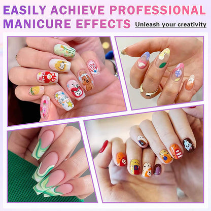 ✨ Dual-Tip Nail Art Acrylic Paint Pens - Unleash Your Creativity! ✨