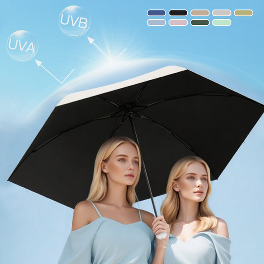 ✨ Ultra-Light Portable UV Protection Umbrella – UPF 50+ Sun & Rain Protection! ✨