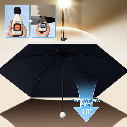 ✨ Ultra-Light Portable UV Protection Umbrella – UPF 50+ Sun & Rain Protection! ✨