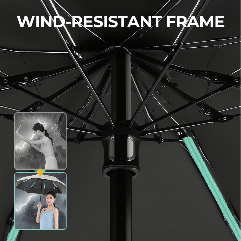 ✨ Ultra-Light Portable UV Protection Umbrella – UPF 50+ Sun & Rain Protection! ✨