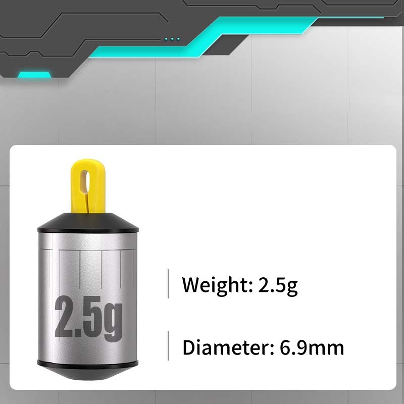 ✨ Quick-Release Fishing Sliding Sinker - Efficient & Stable ✨