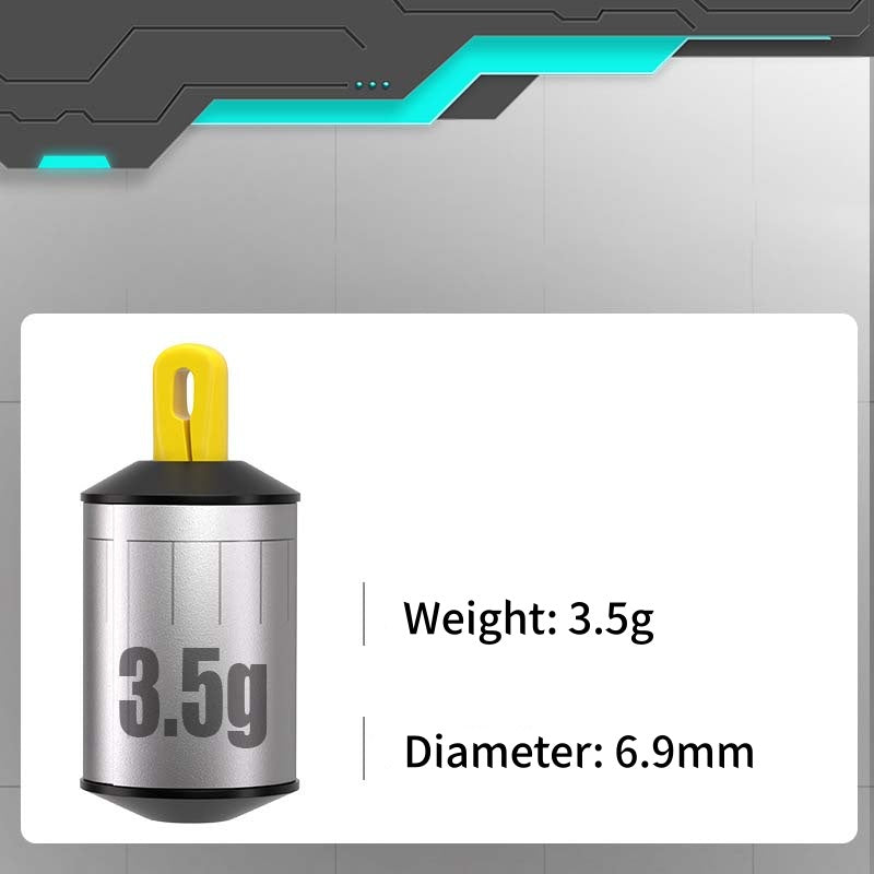 ✨ Quick-Release Fishing Sliding Sinker - Efficient & Stable ✨