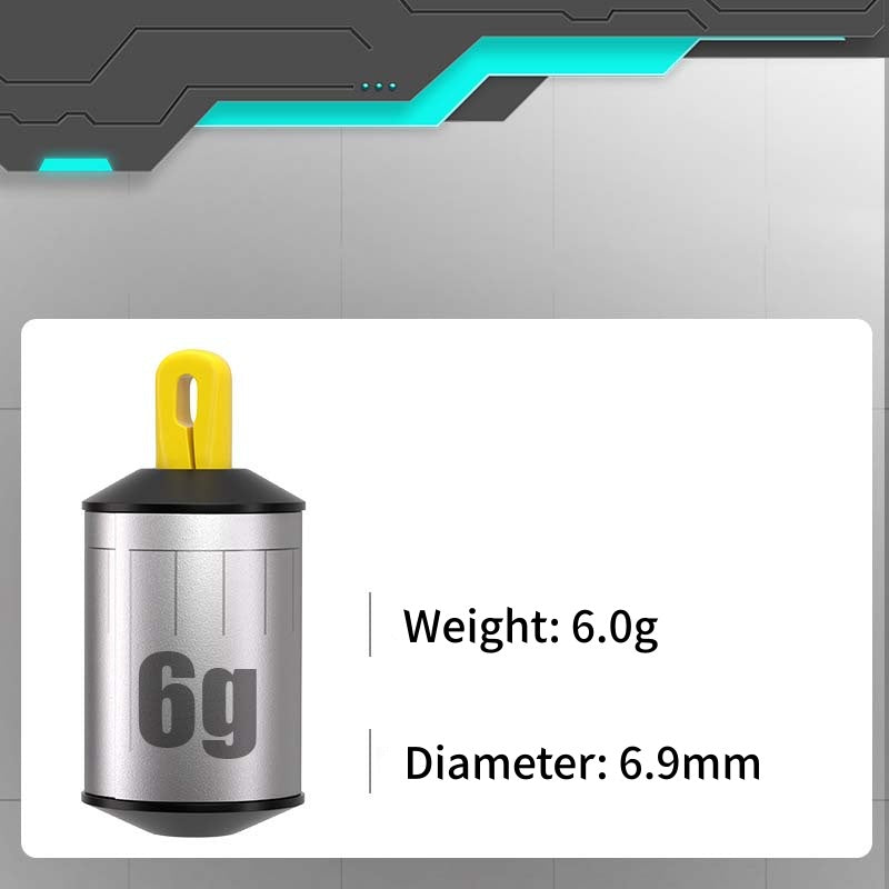 ✨ Quick-Release Fishing Sliding Sinker - Efficient & Stable ✨