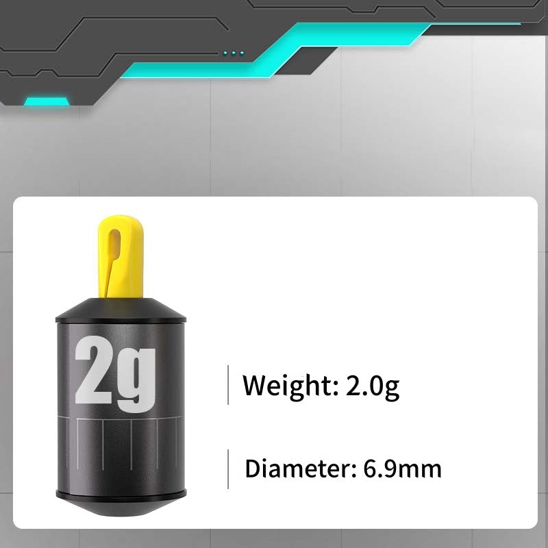✨ Quick-Release Fishing Sliding Sinker - Efficient & Stable ✨
