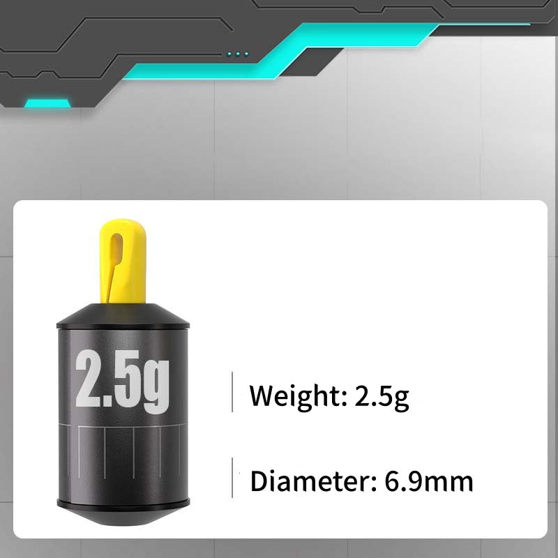 ✨ Quick-Release Fishing Sliding Sinker - Efficient & Stable ✨