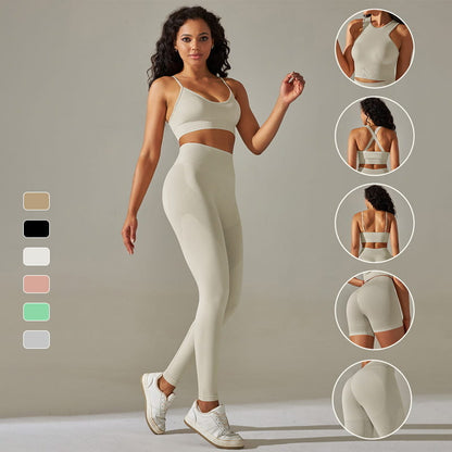 ✨ Women's Solid Color Workout Wear - Stylish Fitness Apparel ✨