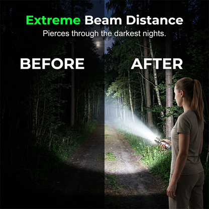 📢📢50% OFF !! ⏰ Long-Range Zoomable Flashlight