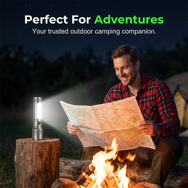 📢📢50% OFF !! ⏰ Long-Range Zoomable Flashlight