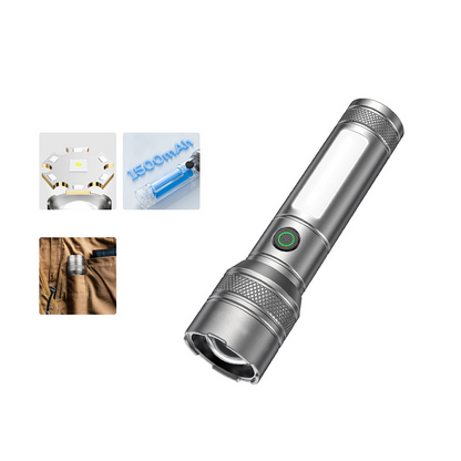 📢📢50% OFF !! ⏰ Long-Range Zoomable Flashlight
