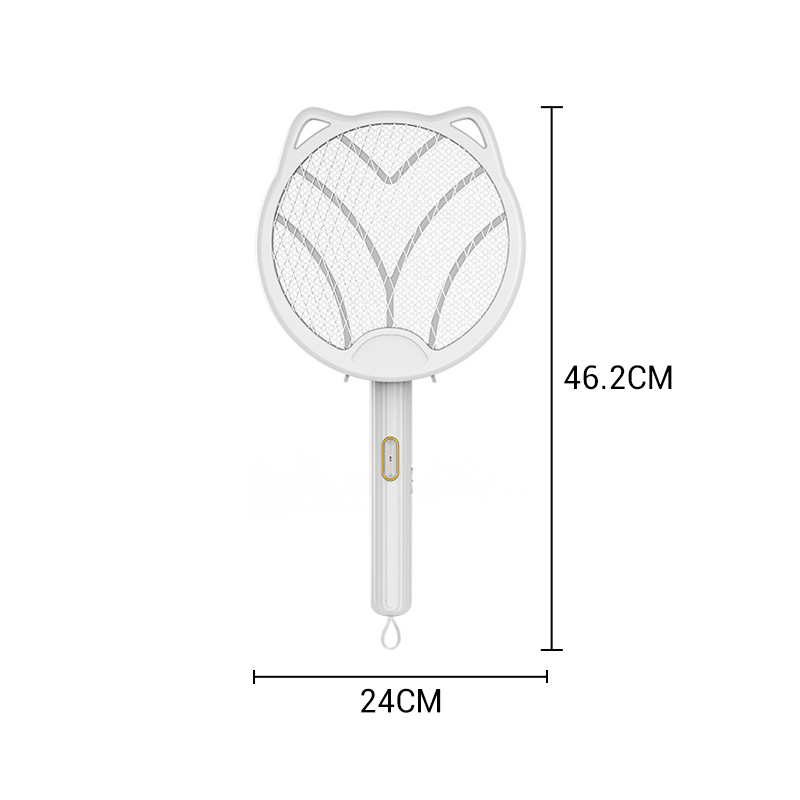 ✨ 4-in-1 Rechargeable Folding Mosquito Zapper – Quiet & Powerful Protection ✨