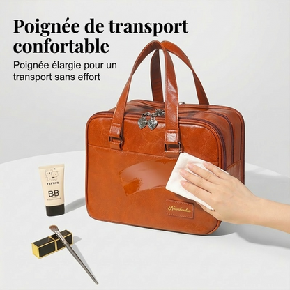 ✨ Large-Capacity Cosmetic Makeup Bag – Portable & Stylish Travel Organizer ✨