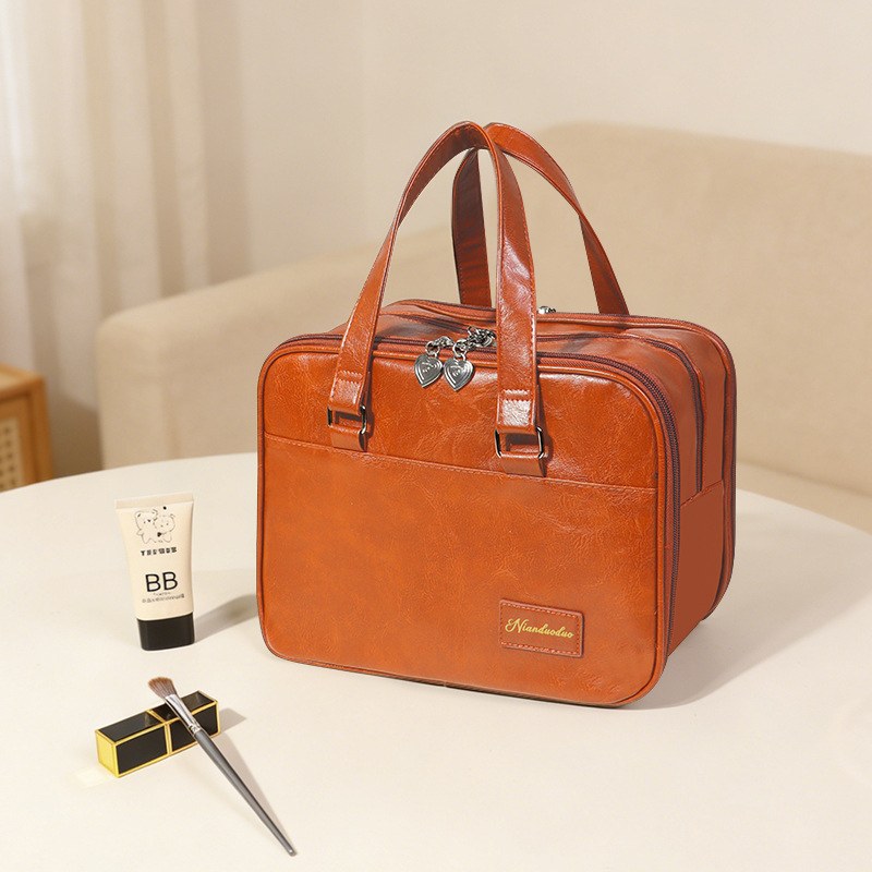 ✨ Large-Capacity Cosmetic Makeup Bag – Portable & Stylish Travel Organizer ✨