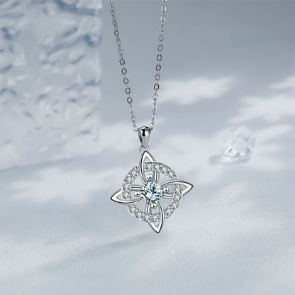 ⏳🔥LIMITED-TIME 50% OFF! ⏰Mystical Birthstone Witches Knot Necklace – Natural Crystal💞Protect Your Loved Ones🔮