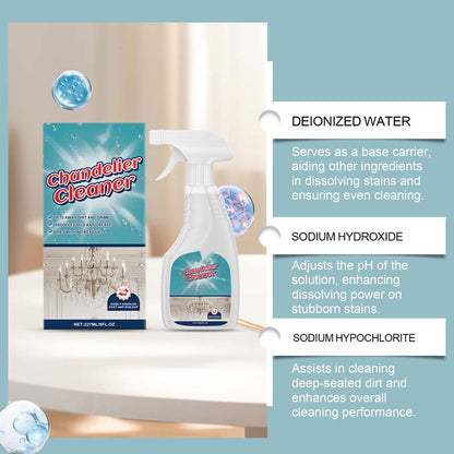 💡 LIMITED-TIME 50% OFF! ✨ Light Fixture Cleaning Spray – No Residue, Protects Metal ✨