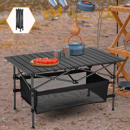 🌄New arrival 50% OFF!🏕️ Portable Camping Table – Folding, Carbon Steel, Quick Setup🪑