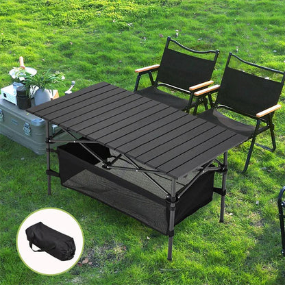 🌄New arrival 50% OFF!🏕️ Portable Camping Table – Folding, Carbon Steel, Quick Setup🪑