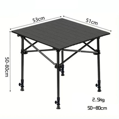 🌄New arrival 50% OFF!🏕️ Portable Camping Table – Folding, Carbon Steel, Quick Setup🪑