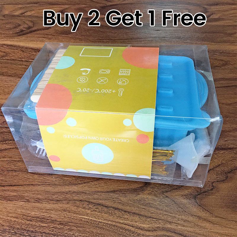 12-Cavity Silicone Popsicle Mold
