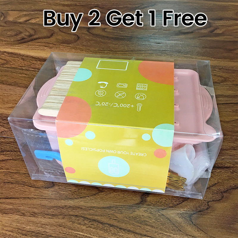 12-Cavity Silicone Popsicle Mold