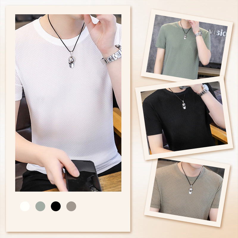 🔥Today 50% off🔥Men's Slim Fit Crew Neck T-Shirt