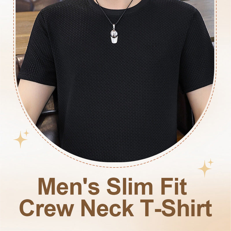 🔥Today 50% off🔥Men's Slim Fit Crew Neck T-Shirt