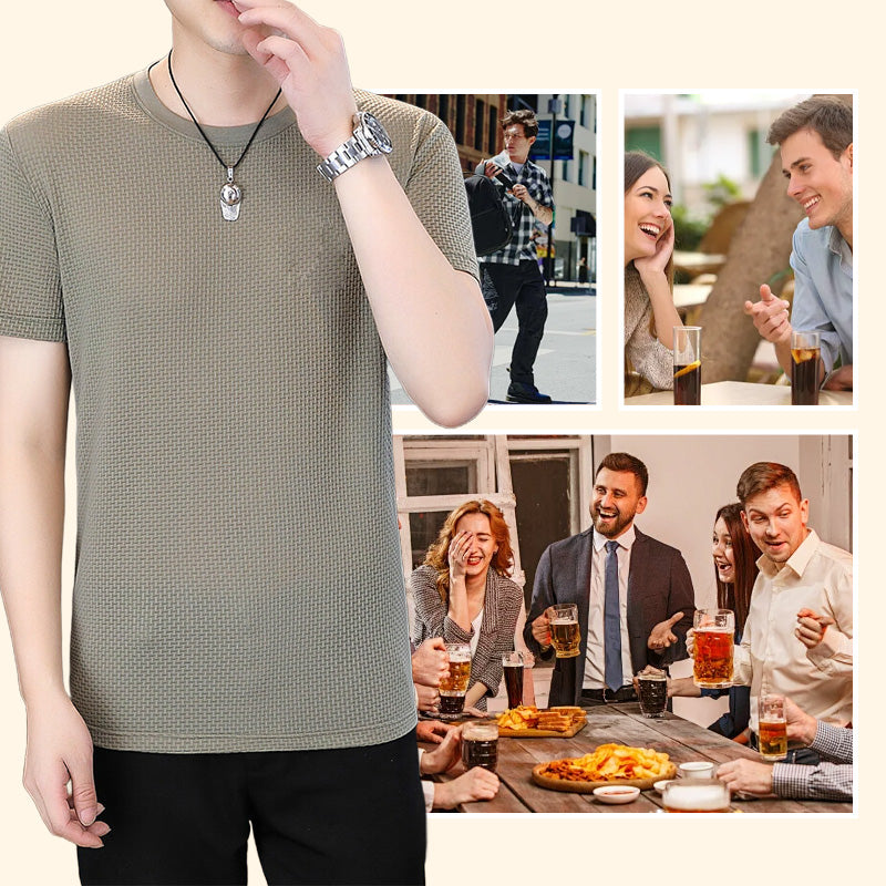 🔥Today 50% off🔥Men's Slim Fit Crew Neck T-Shirt