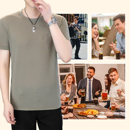 🔥Today 50% off🔥Men's Slim Fit Crew Neck T-Shirt