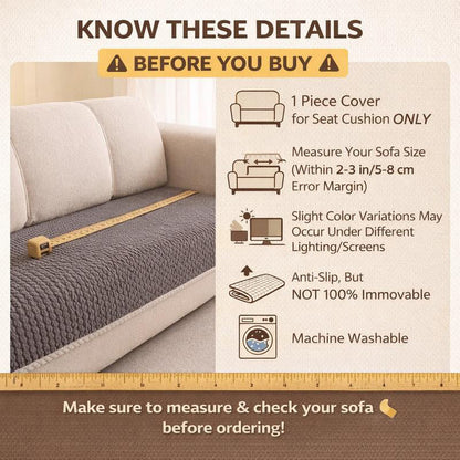 ⏳Time-Limited Special⏰Thickened Non-Slip Sofa Cover – Ultra-Soft, Washable, Scratch-Resistant & Pet-Friendly, 4 Colours ✨