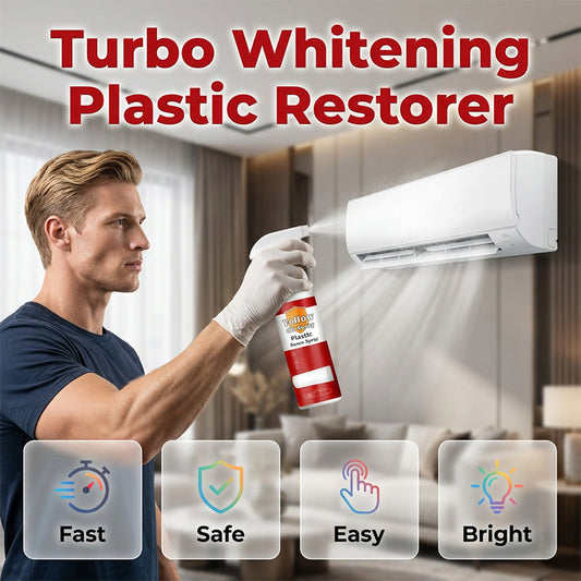 ✨ Turbo Whitening Plastic Restorer – Erase Years of Yellowing In Minutes! ✨