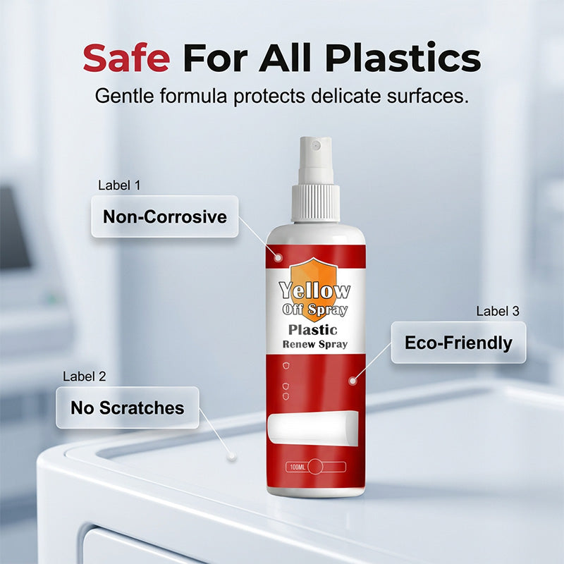 ✨ Turbo Whitening Plastic Restorer – Erase Years of Yellowing In Minutes! ✨