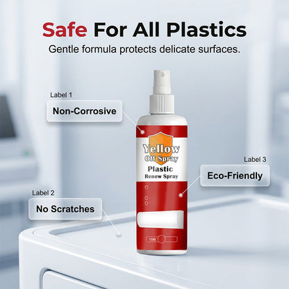 ✨ Turbo Whitening Plastic Restorer – Erase Years of Yellowing In Minutes! ✨