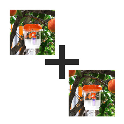 ✨ Solar Powered Wasp Trap – 24/7 Chemical-Free Pest Control For Your Yard! ✨