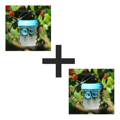 ✨ Solar Powered Wasp Trap – 24/7 Chemical-Free Pest Control For Your Yard! ✨