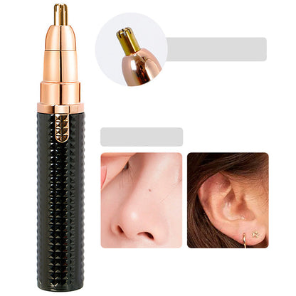 ⏳🔥LIMITED-TIME 50% OFF! ⏰Portable Electric Eyebrow Trimmer – Interchangeable Heads 🪒