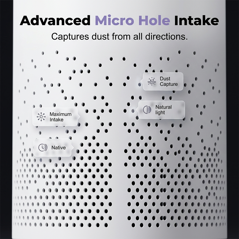 ✨ 360° Desktop Air Purifier – Breathe Clean Air Anywhere! ✨