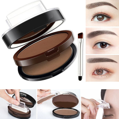 🥳 2026 HOT SALE🥳💞 50K+ SOLD!🖌️✨Instant Adjustable Eyebrow Stamp – Two-Colour Brow Powder, Waterproof & Smudge-Proof. Natural, Full Brows in Seconds!💕🎀