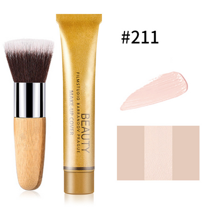 Waterproof Face Concealer & Foundation Cream