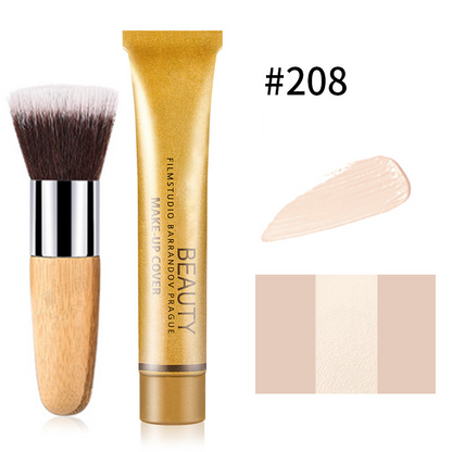 Waterproof Face Concealer & Foundation Cream