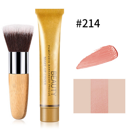 Waterproof Face Concealer & Foundation Cream