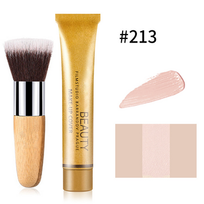 Waterproof Face Concealer & Foundation Cream