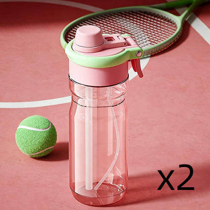 2-in-1 Mist & Sip Sports Water Bottle