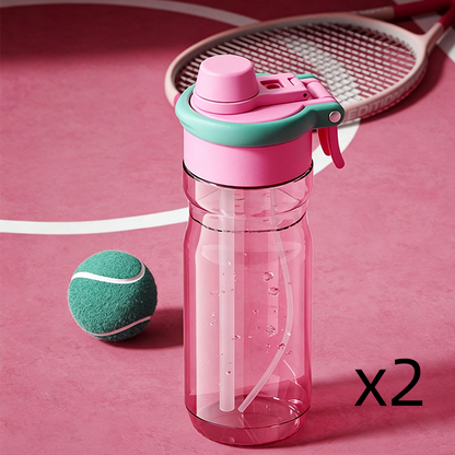 2-in-1 Mist & Sip Sports Water Bottle
