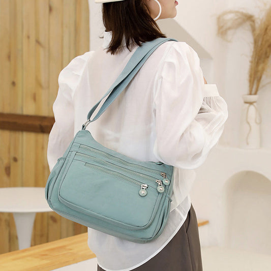 💐 50% OFF FLASH SALE! Lightweight Multi-Pocket Nylon Crossbody Bag – Perfect for Travel & Daily Use 🎒⚡ 【Limited Time】