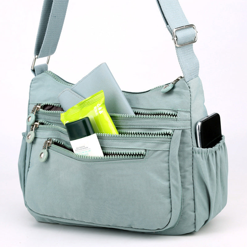 💐 50% OFF FLASH SALE! Lightweight Multi-Pocket Nylon Crossbody Bag – Perfect for Travel & Daily Use 🎒⚡ 【Limited Time】
