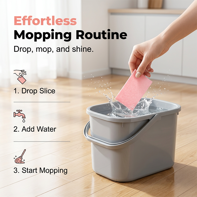 🧹 LIMITED-TIME 50% OFF! ✨ Peach Floor Cleaning Sheets – 60 Slices, Quick-Dissolve, Streak-Free 🍑
