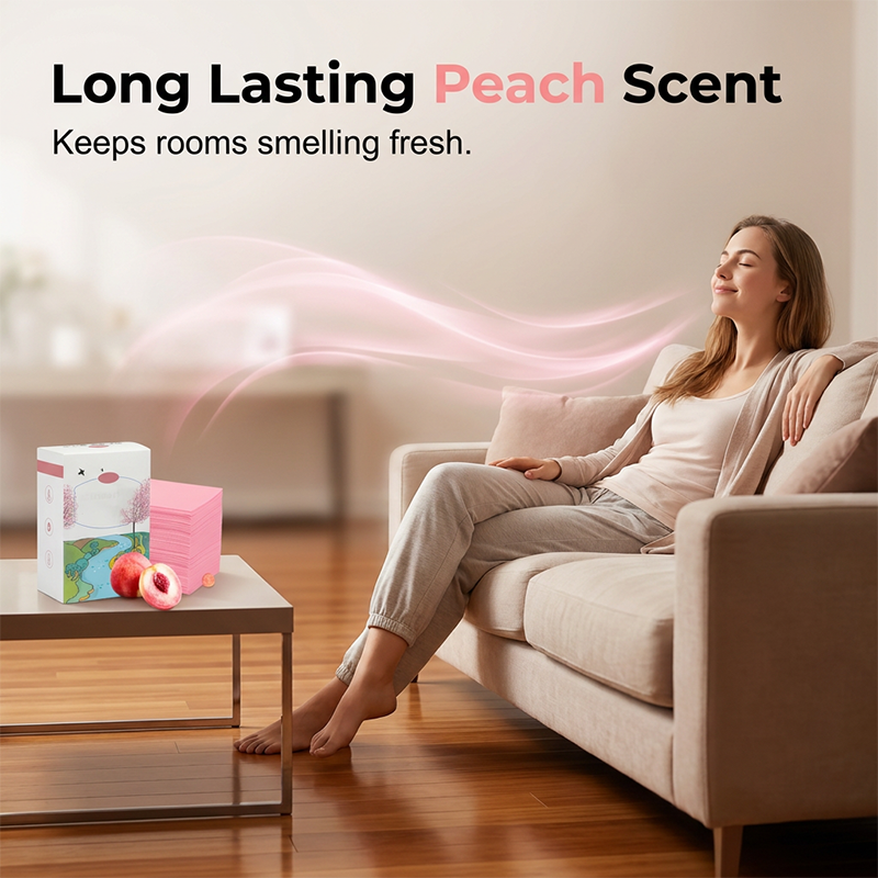 🧹 LIMITED-TIME 50% OFF! ✨ Peach Floor Cleaning Sheets – 60 Slices, Quick-Dissolve, Streak-Free 🍑