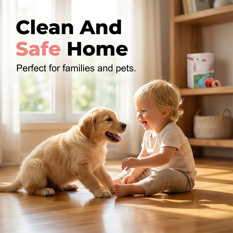 🧹 LIMITED-TIME 50% OFF! ✨ Peach Floor Cleaning Sheets – 60 Slices, Quick-Dissolve, Streak-Free 🍑