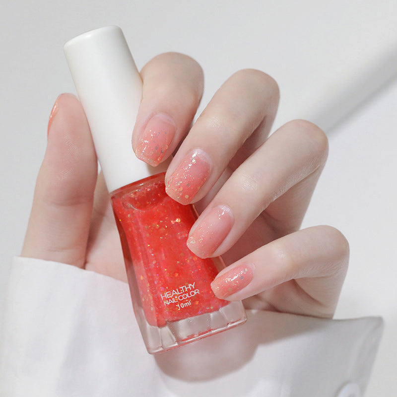 ✨ Say Goodbye to Toxic Nail Polish – Water-Based Quick-Dry Peel-Off Nail Polish! ✨